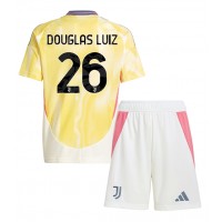 Juventus Douglas Luiz #26 Udebanesæt Børn 2024-25 Kortærmet (+ Korte bukser)